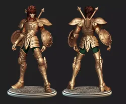 Saint Seiya Dohko Libra 3D print model