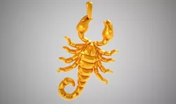 Scorpion Necklace 3D print model