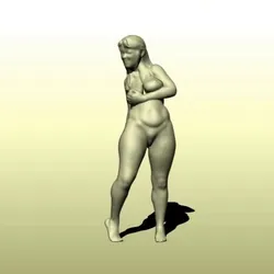 Sheeba - Stylised nude figurine
