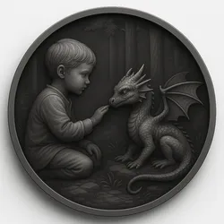 the fire remembers coin token double sided