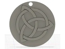 Triquetra pendant