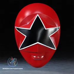 Zeo Red Helmet 3D Printer STL File