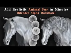 174 Animal Fur and Hair Alphas - Vol04 Texture