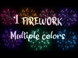 3D Animated Firework 3D model
