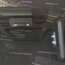 AR15 Minimalist adjustable stock
