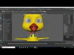 Asset - Cartoons - Character - Duck - Hight Poly 3D model