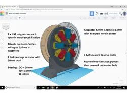 Axial Flux Generator