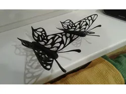 Butterfly stand for mobile