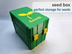 Caja de Semillas – Organizador de Semillas - Modelo de impresión 3D gratuito