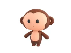 Character015 Monkey 3D model