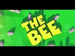 Cute Cartoon Honey Bee Animated Low-poly 3D model 3D model