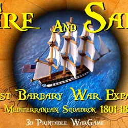 Fire and Sails: First Barbary war expansion.