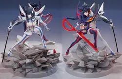 Kill la Kill Satsuki and Ryuko 3D print model