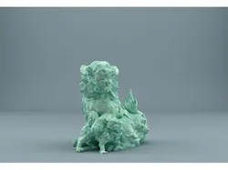 Komainu (Japanese Guardian Lion)