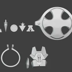 Komano Manato cosplay accessories Zenless Zone Zero 3D print