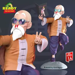 Master Roshi - Dragon Ball Fan art 3D print model