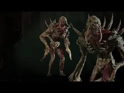 Mutant6 demon Low-poly 3D model