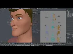 Nina and Alex Cartoon Rigs 3D model