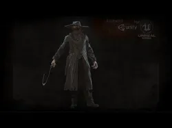 one of the characters assembly maniacs Skin1 Low-poly 3D model