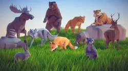 Poly Art Forest Set 3D Model Pack