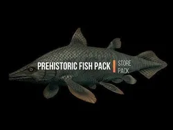 Prehistoric Fish Pack 1 Low-poly 3D model