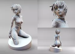 Rei Ayanami Sculpt 3D print model