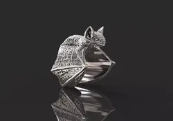 Ring of the Bat 3D print model