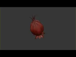 Rose opening animation Glowing Flower Blooming Rose 3D model