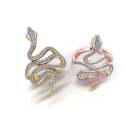 Snake Ring 3D print model