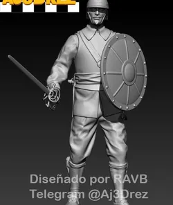 SPANISH THIRD INFANTRYMAN "RODELERO".