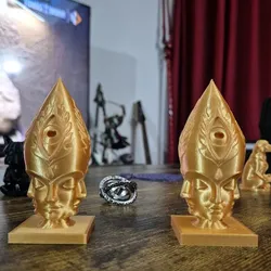 Tool Band Style Sculpture Inspired by Alex Grey