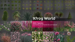 Xfrog World 3D Model Pack