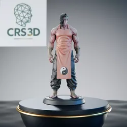 Alan Wu Statue - Kengan Ashura Omega Fighting Fighter 3D print model