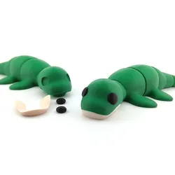 Articulating Loch Ness Monster - Multicolor and Split Color