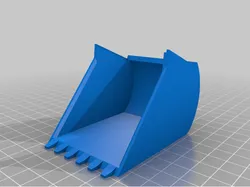 Bucket for bruder excavator