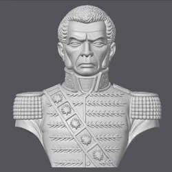 Bust of Haitian independence leader Alexandre Pétion - 2 versions