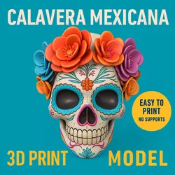 Decorative Mexican Skull -Mexican Skull