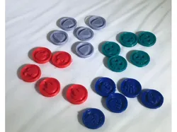Effect Tokens Fire Poison Shield Enrage