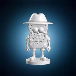Explorer SpongeBob Fan Art 3D Print Model 3D print model