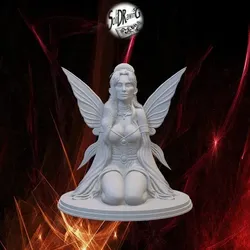 Fairy Queen Kneeling - SoliDRawinGs C341
