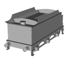 GCR J10 loco Small tender 1/43 scale