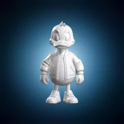 Jacket Donald Duck Fan Art 3D Print Model 3D print model
