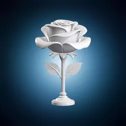 Rose Decor 3D Print Model 3D print model