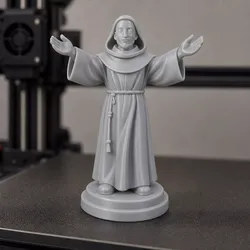 Saint Francis Blessing 3D Print Model 3D print model