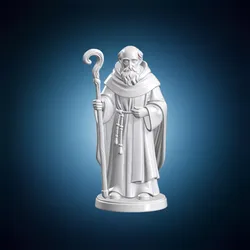 Saint Joachim Staff 3D Print Model 3D print model