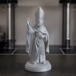 Saint Nicholas Bishop 3D Print Model 3D print model