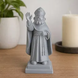 Saint Nicholas Blessing Bishop 3D Print Model 3D print model