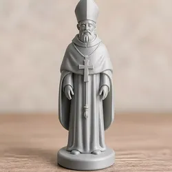 Saint Nicholas Statue 3D Print Model 3D print model