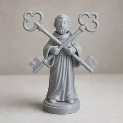 Saint Peter Keys 3D Print Model 3D print model