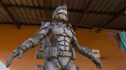 Sci-Fi Tactical Soldier Premium 3D Base Mesh Sculpt 3D model